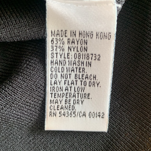 Women’s size small black knit shirt by Bianca Nyguard - Picture 6 of 9